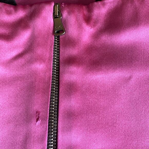 D&G Dolce & Gabbana Satin & Velvet Dress (IT 40 / US 4) - Picture 5 of 15